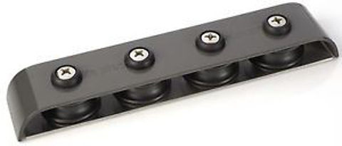 Imagen de Desvío de cubierta cuádruple. Roldana de Nylon. Cabo 10 mm.