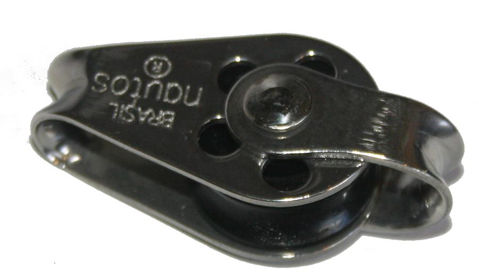 Imagen de Motón de inox simple fijo con arraigo - Monotipos