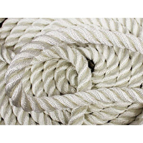 Imagen de Cabo de amarre trenzado blanco 30mm