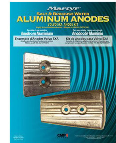 Imagen de Kit de ánodos de aluminio volvo