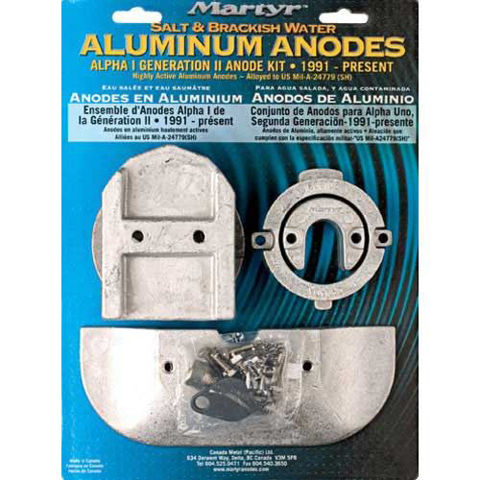 Imagen de Kit Anodo alpha 1 alum.