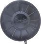 Imagen de Tambucho redondo negro 20cm