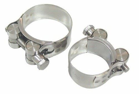 Imagen de Abrazadera pesada inox. 20mm/ 52-55