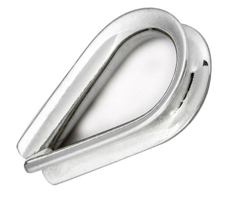 Imagen de AISI 316 guardacabo estándar 5/16" inoxidable