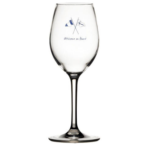 Imagen de COPA VINO ANTIDESLIZANTE, WELCOME ON BOARD
