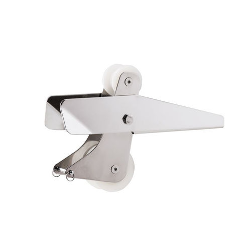 Imagen de Delfinera plegable de acero inoxidable 400 x 80 mm