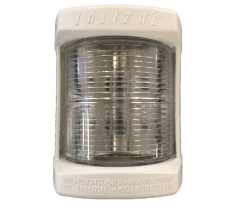 Imagen de Luz popa blanca - carcasa blanca rectangular