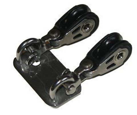Imagen de Base acero inóx con dos motones para laser