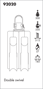Imagen de Moton doble organico negro