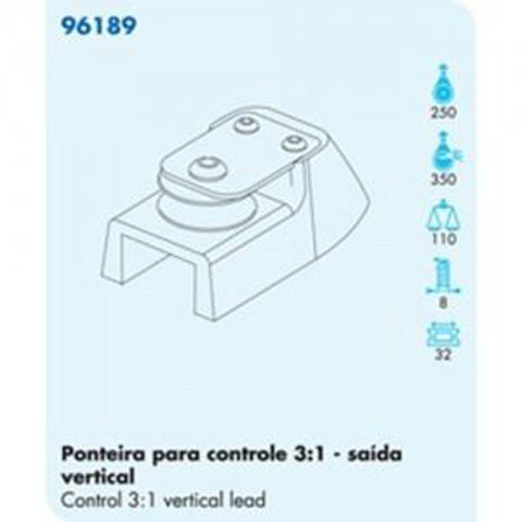 Imagen de Puntero de riel 32 mm.