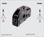 Imagen de Stopper XR1 simple para cabo de 6 a 11 mm