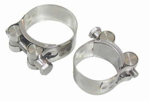 Imagen de Abrazadera pesada inox.  20mm