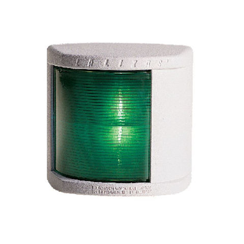 Imagen de Luz de banda estribor verde cuadrada blanca
