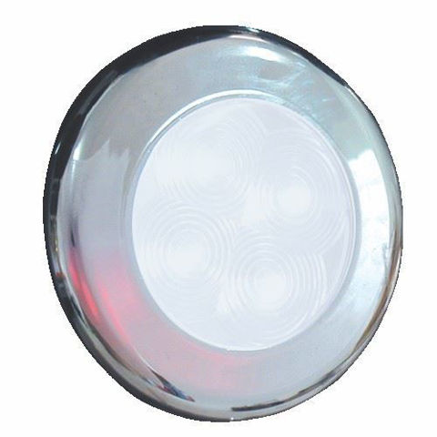 Imagen de Luz interior aro cromado