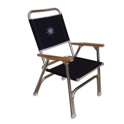 Imagen de Silla Náutica  " Navy 2" (aluminio)
