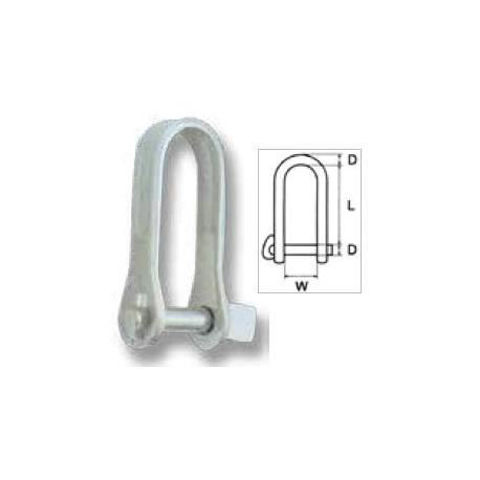 Imagen de Grillete de acero inoxidable