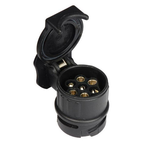 Imagen de Microadaptador enchufe trailer europeo