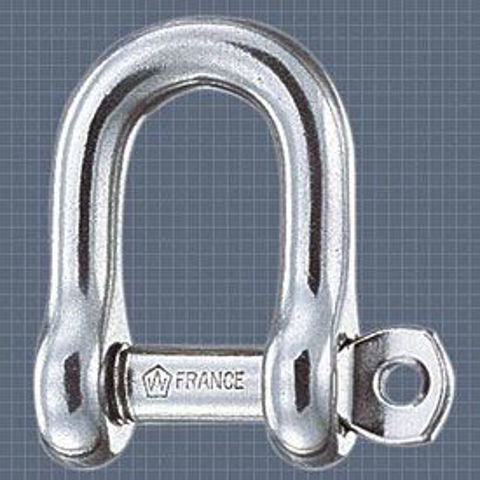 Imagen de Grillete recto inoxidable 5 MM. WICHARD