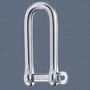 Imagen de Grillete Recto Largo inoxidable. WICHARD