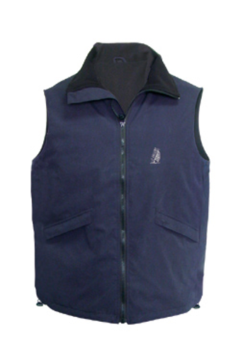 Imagen de Chaleco azul con polar S