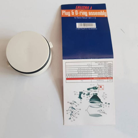 Imagen de Ficha y O'ring p/ inodoroT1