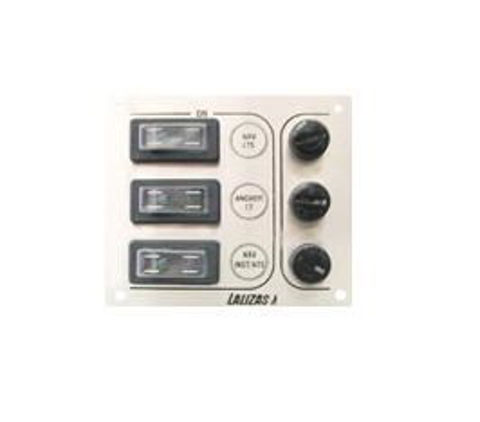 Imagen de Tablero - Panel inox 3 llaves