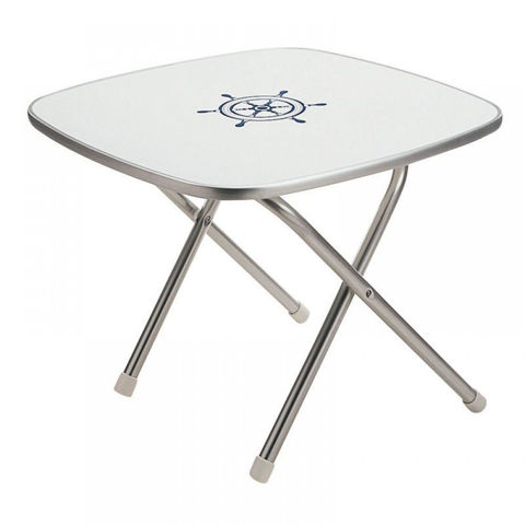 Imagen de Mesa con aluminio 61x61x49 cm