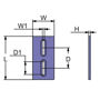 Imagen de Ánodo planchuela para popa de aluminio