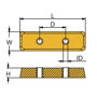 Imagen de Ánodo de zinc para flaps Bennett - CMBNT1AZ