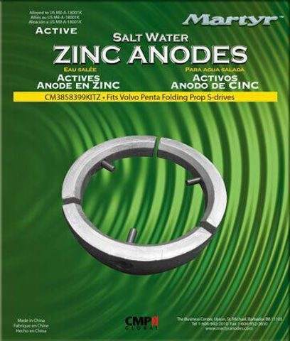 Imagen de Kit ánodo de zinc volvo PC