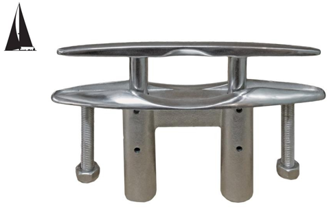 Imagen de Cornamusa de embutir 10pulg 250mm acero inoxidable
