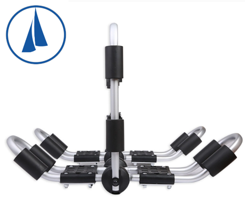 Imagen de Rack Para Auto Doble De Aluminio Liviano Resistente