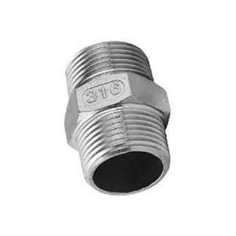 Imagen de cupla rosca NIPPLES 2 inox