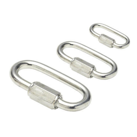Imagen de Gancho enlace Rapido inox  4 mm