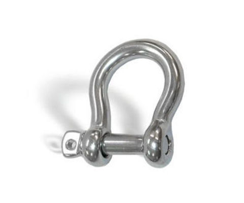 Imagen de Grillete corazón inox 14mm