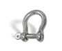 Imagen de Grillete corazón inox 18mm