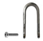 Imagen de Grillete largo chapa inox 6mm