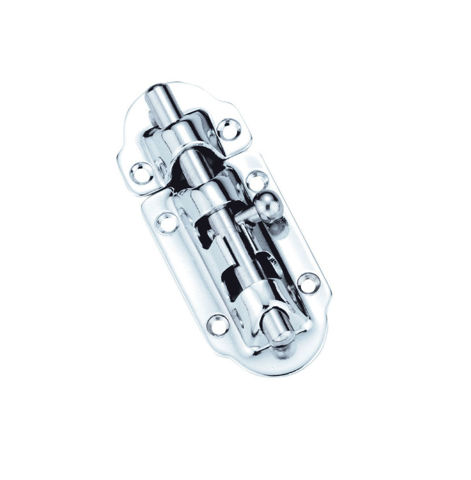 Imagen de Cerrojo pasador redondo inox 76mm