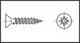 Imagen de Tornillo fresado rosca madera 5x50 mm Inox