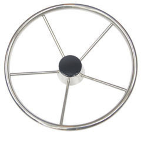 Imagen de Volante inox con tapa 343mm