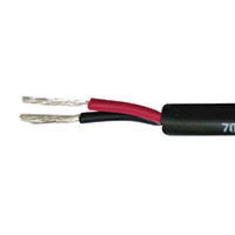 Imagen de Cable marino estañado 2x2.5 mm2, negro