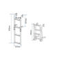 Imagen de Escalera plegable para espejo de popa
