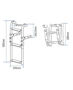 Imagen de Escalera plegable inox  1 + 2 escalones