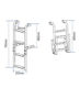 Imagen de Escalera plegable 2 + 2