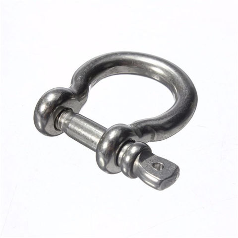 Imagen de Grillete corazón inox 18mm