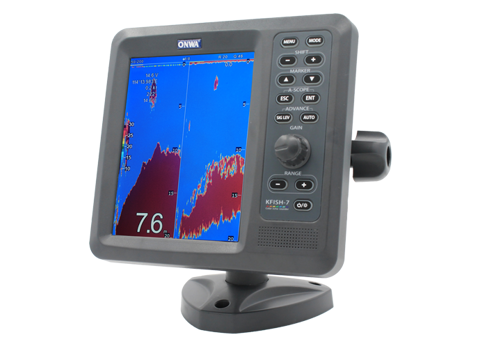Imagen de ONWA 7″ COLOR LCD DUAL FREQUENCY DIGITAL FISHFINDER
