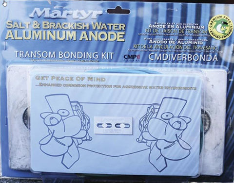 Imagen de Kit anodo Planchuela de Popa ALUM.