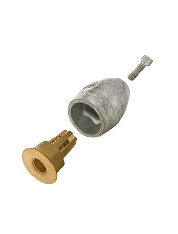 Imagen de Anodo aluminio  hélice velero.