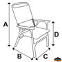Imagen de Silla náutica plegable Navy 2