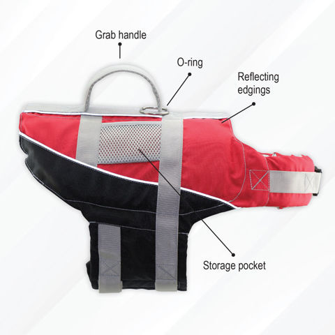 Imagen de Chaleco salvavidas Comfy Pet, talla S, 5-10 kg